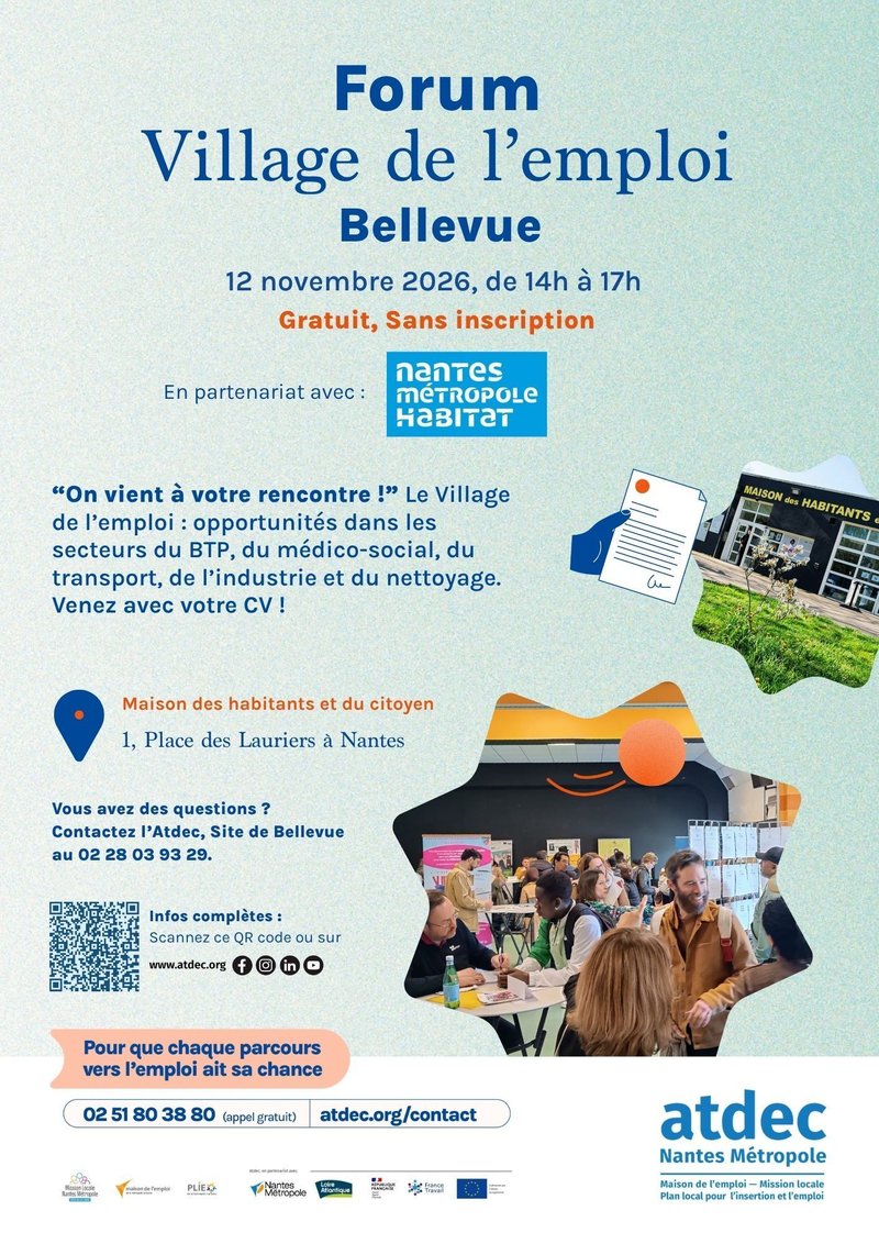 Forum « Village de l’emploi » de Bellevue édition 2026