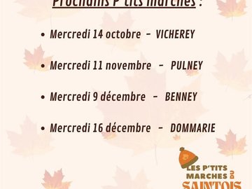 Les p'tits marchés du Saintois
