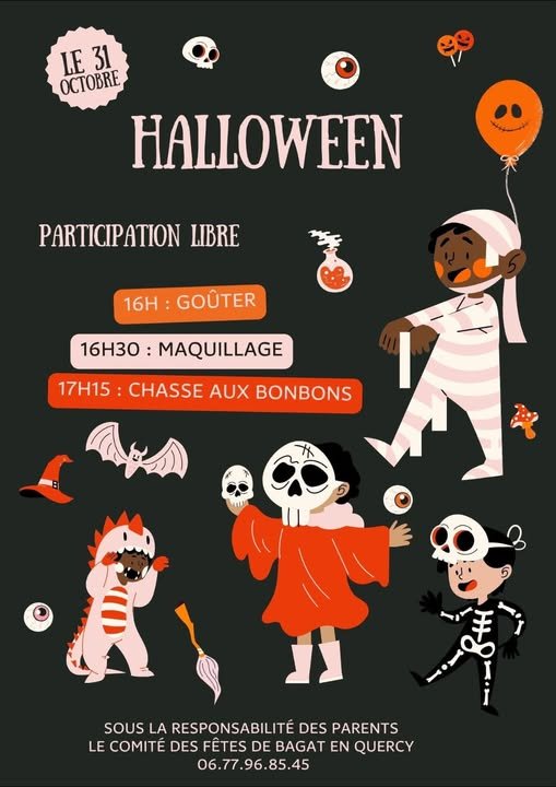 Halloween Party à Bagat-en-Quercy