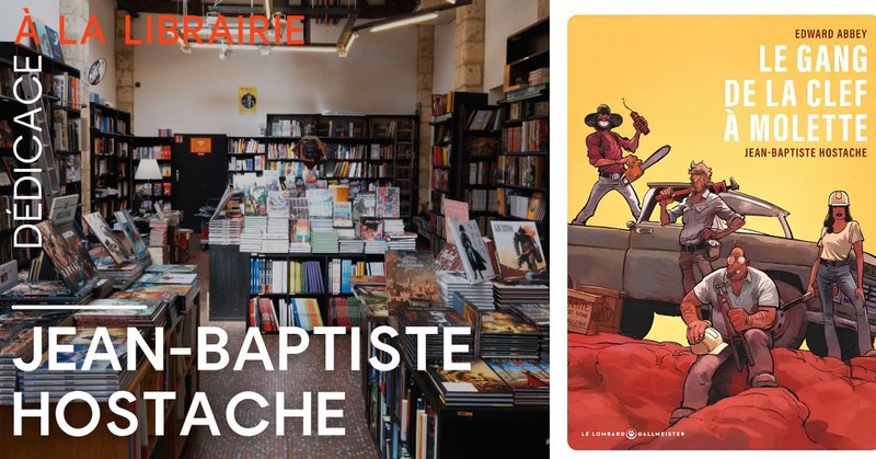 Dédicace de Jean-Baptiste Hostache