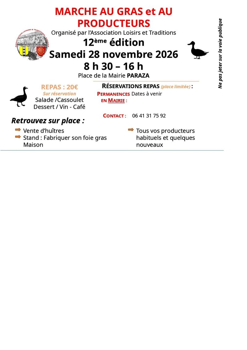 Foire au gras