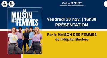 Présentation LA MAISON DES FEMMES