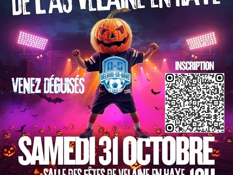 Fête d'Halloween de l'AS Velaine en Haye