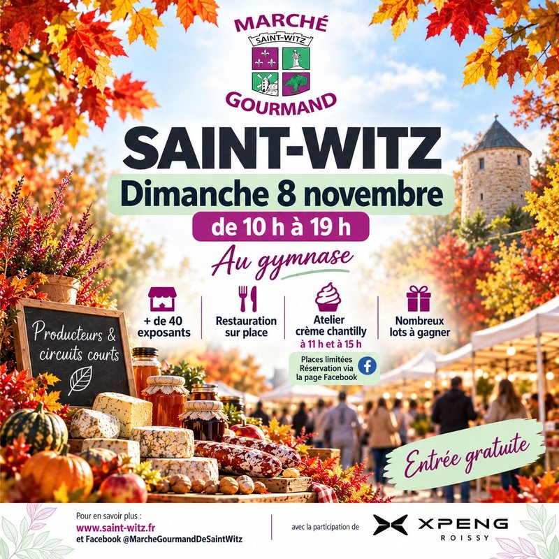 10 ans de marché gourmand de saint-witz