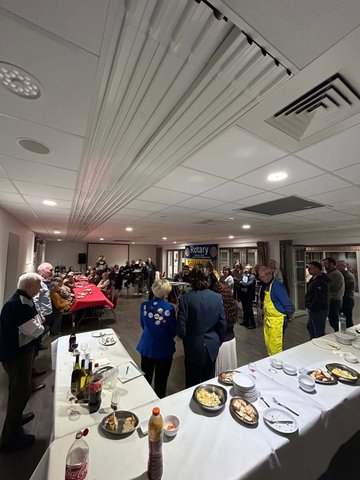 Soirée Beaujolais & buffet froid Téléthon