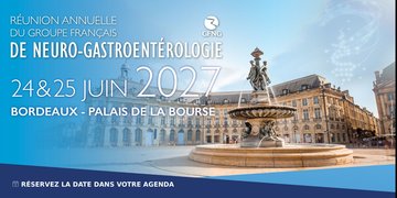 Réunion annuelle du Groupe Français de Neuro-Gastroentérologie (GFNG) - 200 participants