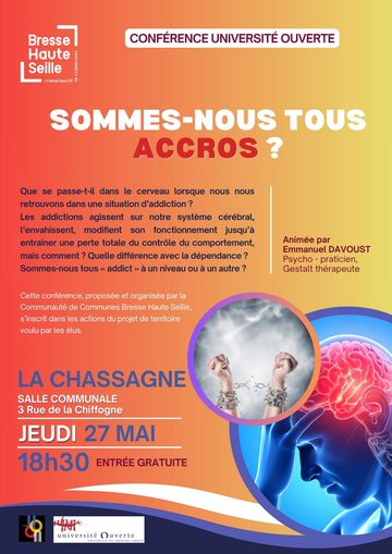 Sommes-nous tous accros ? - Conférence de l'Université Ouverte