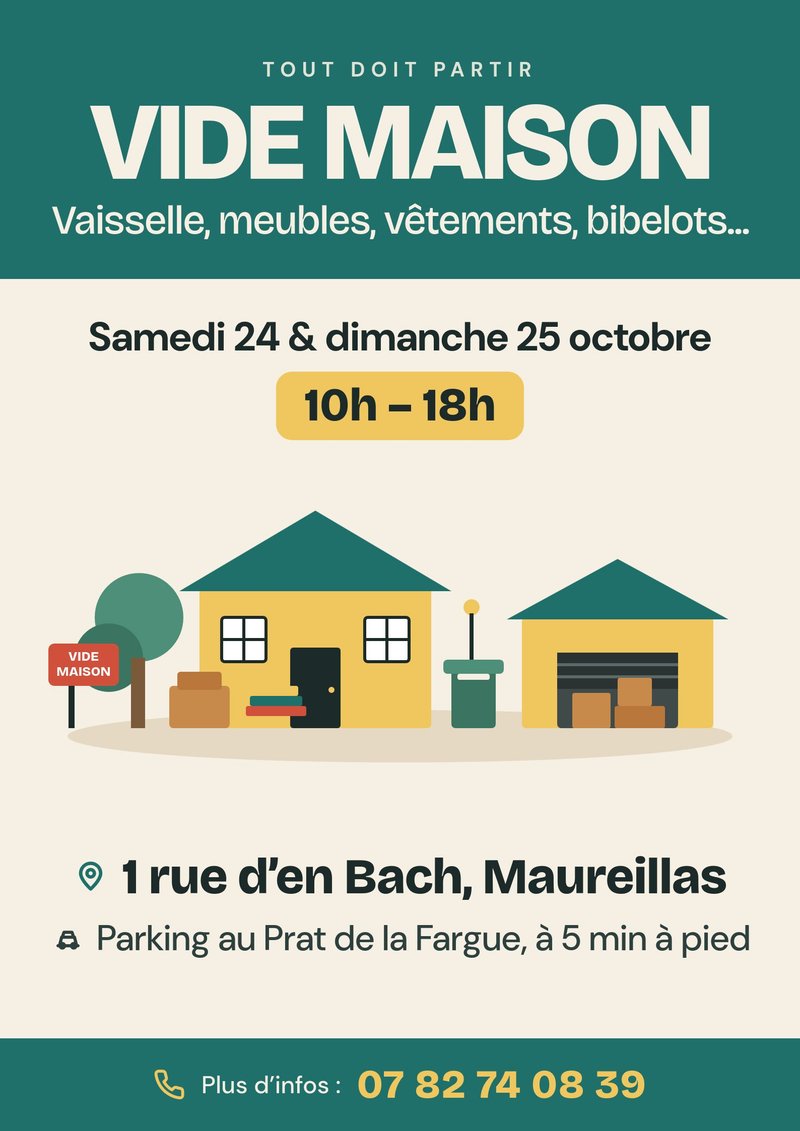 Vide-maison à Maureillas