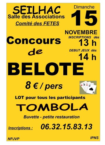 Concours de belote