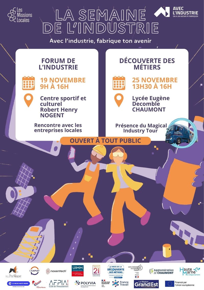 Découverte des métiers de l'Industrie