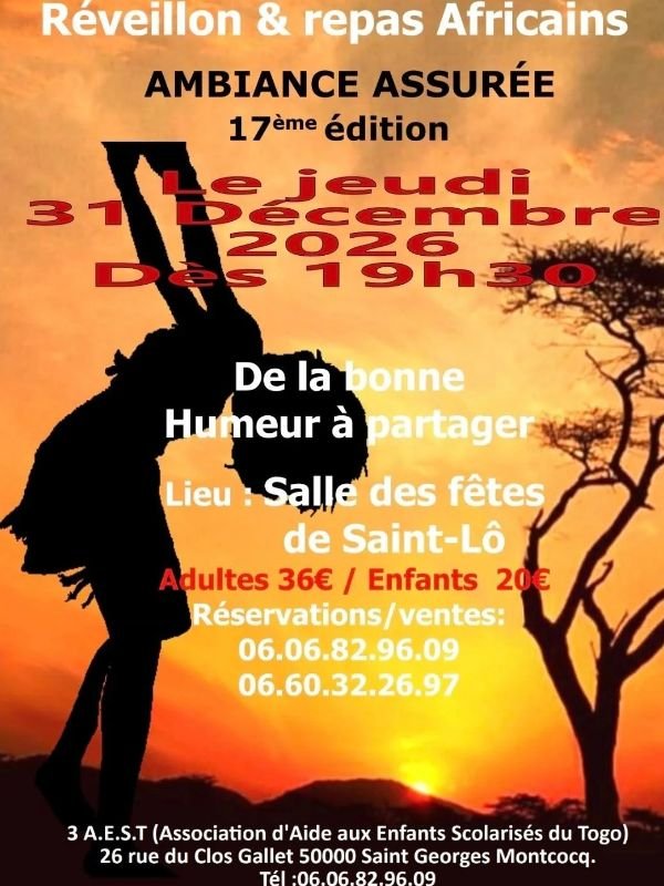 Réveillon & repas africain > 17e édition