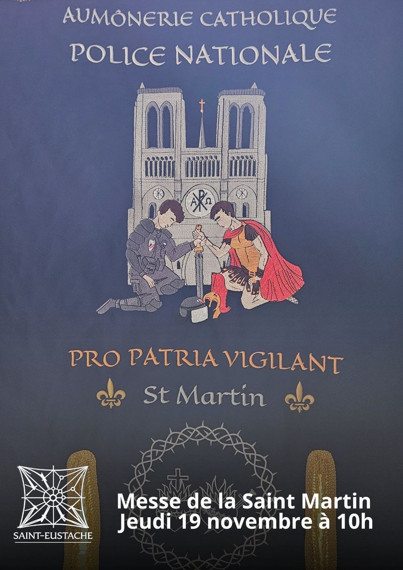 Messe de la police à l'intention de la police nationale