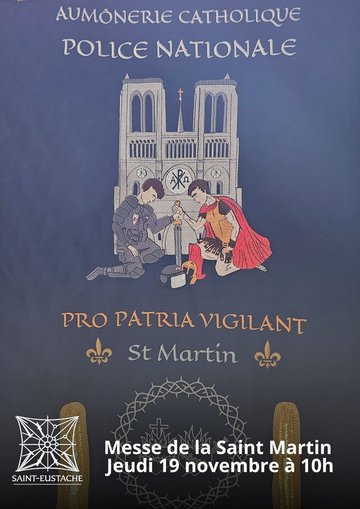 Messe de la police à l'intention de la police nationale