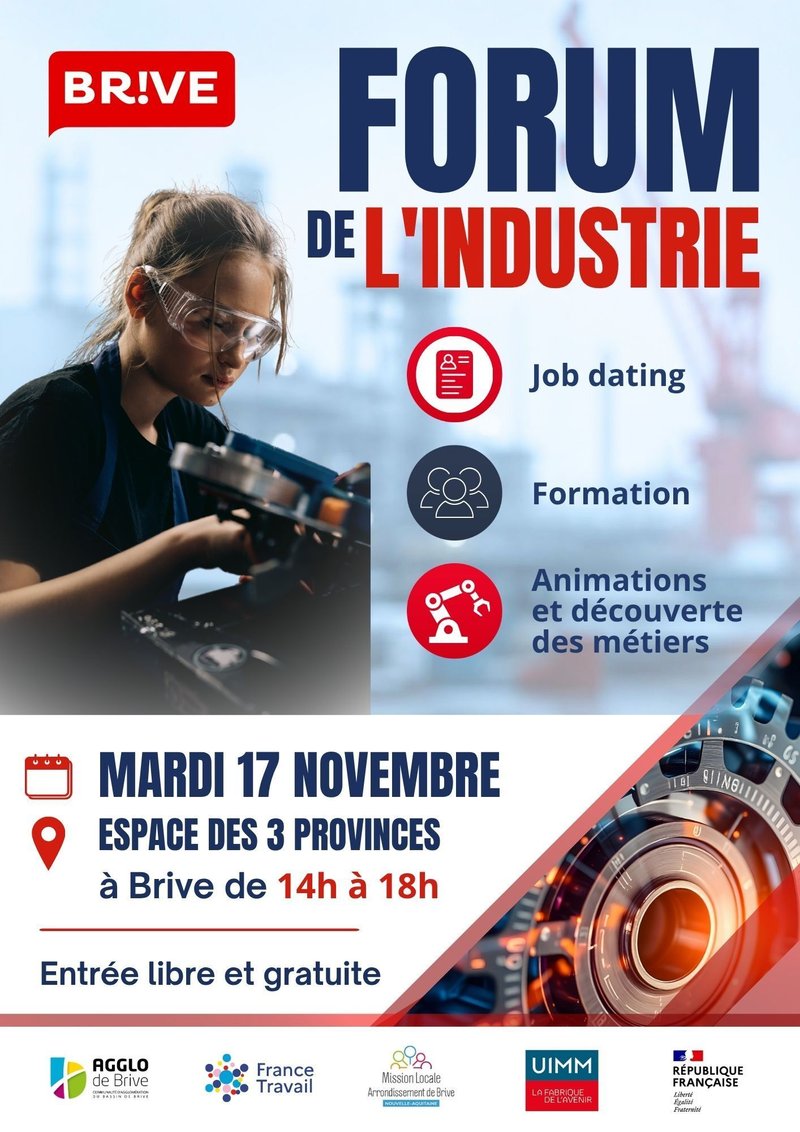 Salon de l'Industrie organisé par la Ville de Brive
