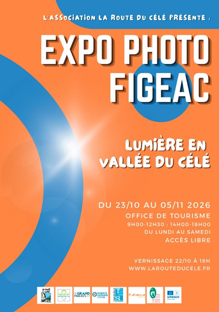 Expo photo à Figeac : La vallée du Célé