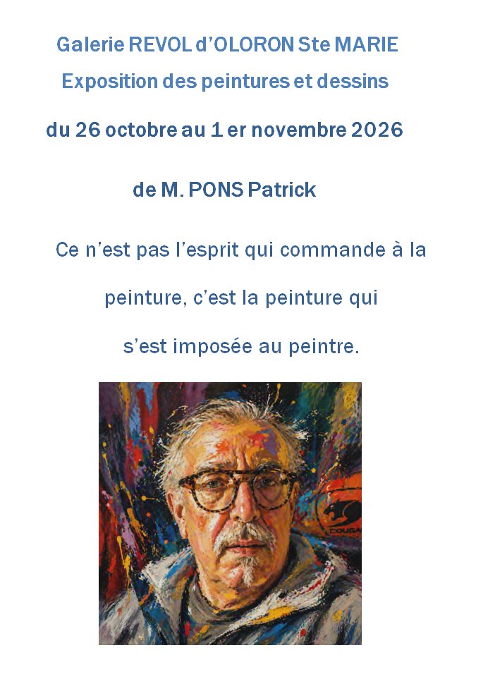 Exposition "Ce n'est pas l'esprit qui commande à la peinture, c'est la peinture qui s'est imposée au peintre"