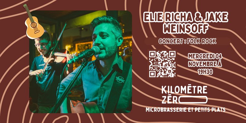 Concert Elie Richa & Jake Weinsoff