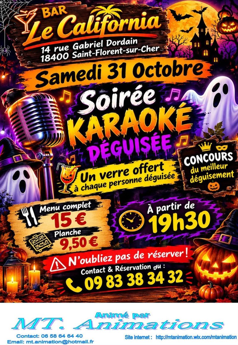 Soirée Karaoké Déguisée
