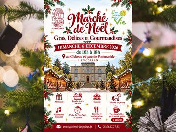 Marché de noël: Journée gras, délices & gourmandises