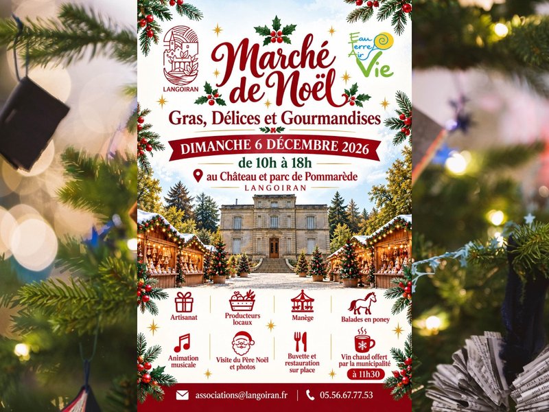 Marché de noël: Journée gras, délices & gourmandises