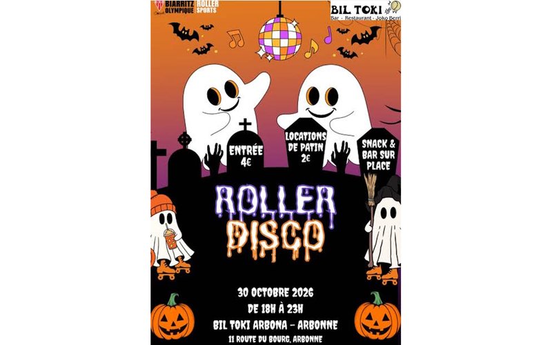 Roller disco Halloween