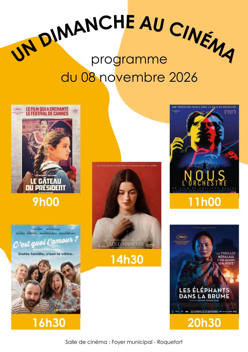 Un dimanche au Cinéma
