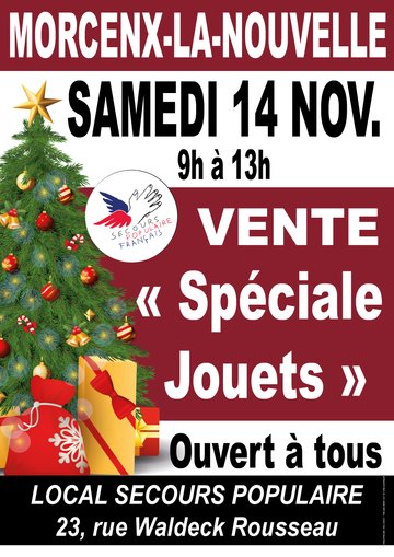 Vente "Spéciale Jouets" - Secours Populaire