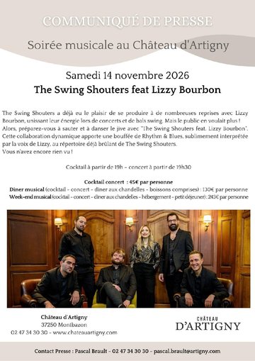 Concert The Swing Shouters feat Lizzy Bourbon
