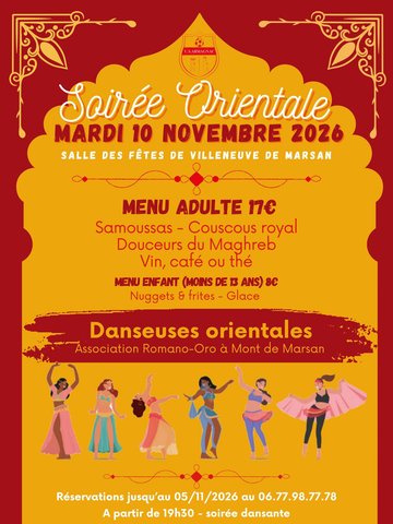 Soirée Orientale