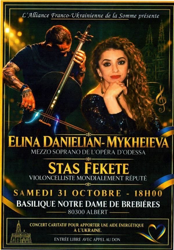 Concert caritatif à la Basilique Notre Dame de Brebières