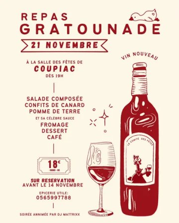 Repas Gratounade