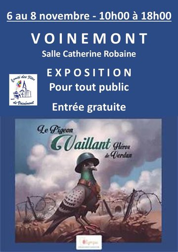 Exposition "Pigeon Vaillant, héros de Verdun"