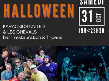 Concert Halloween - Les Chevals & Karaokids United