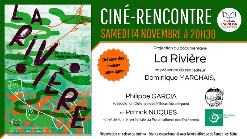 Ciné-rencontre : Défense des milieux aquatiques