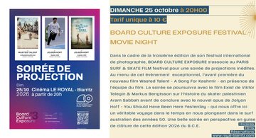 Board Culture Exposure Festival - Movie Night