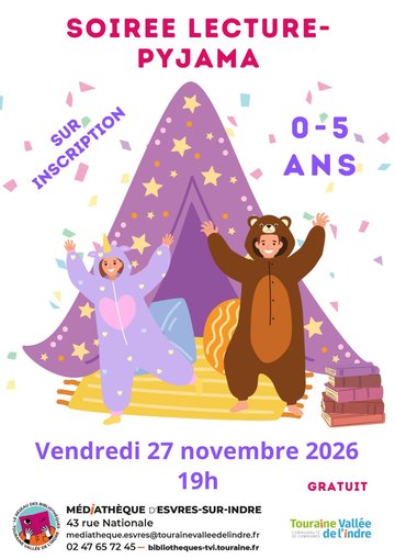 Soirée Lecture-Pyjama