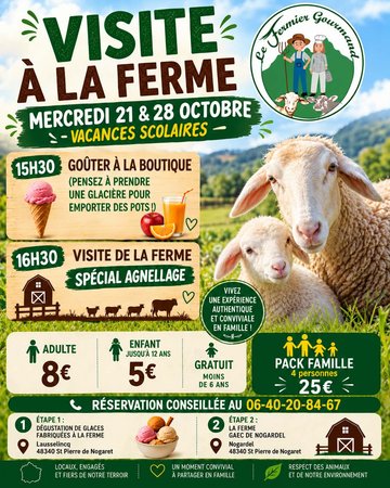 VISITE À LA FERME