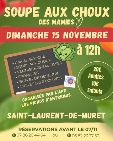 SOUPE AUX CHOUX DES MAMIES