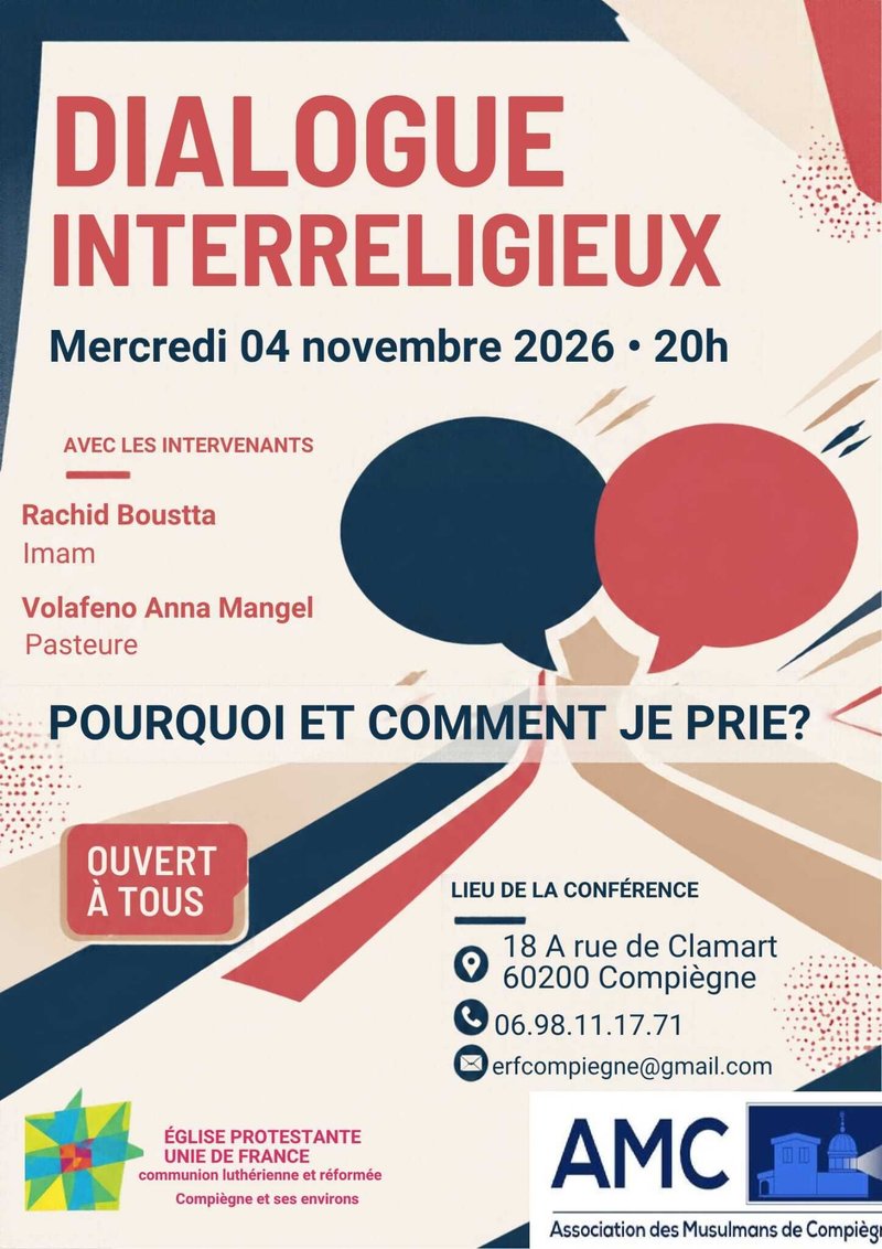 Dialogue inter-religieux Conférence partage