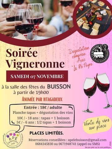 SOIRÉE VIGNERONNE