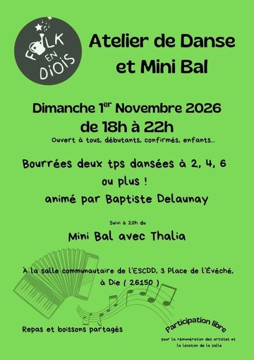 Atelier mini-bal