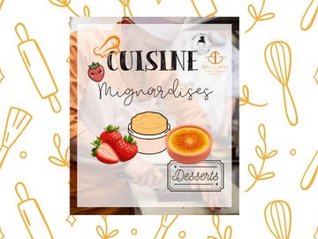 Atelier cuisine adultes ados : mignardises