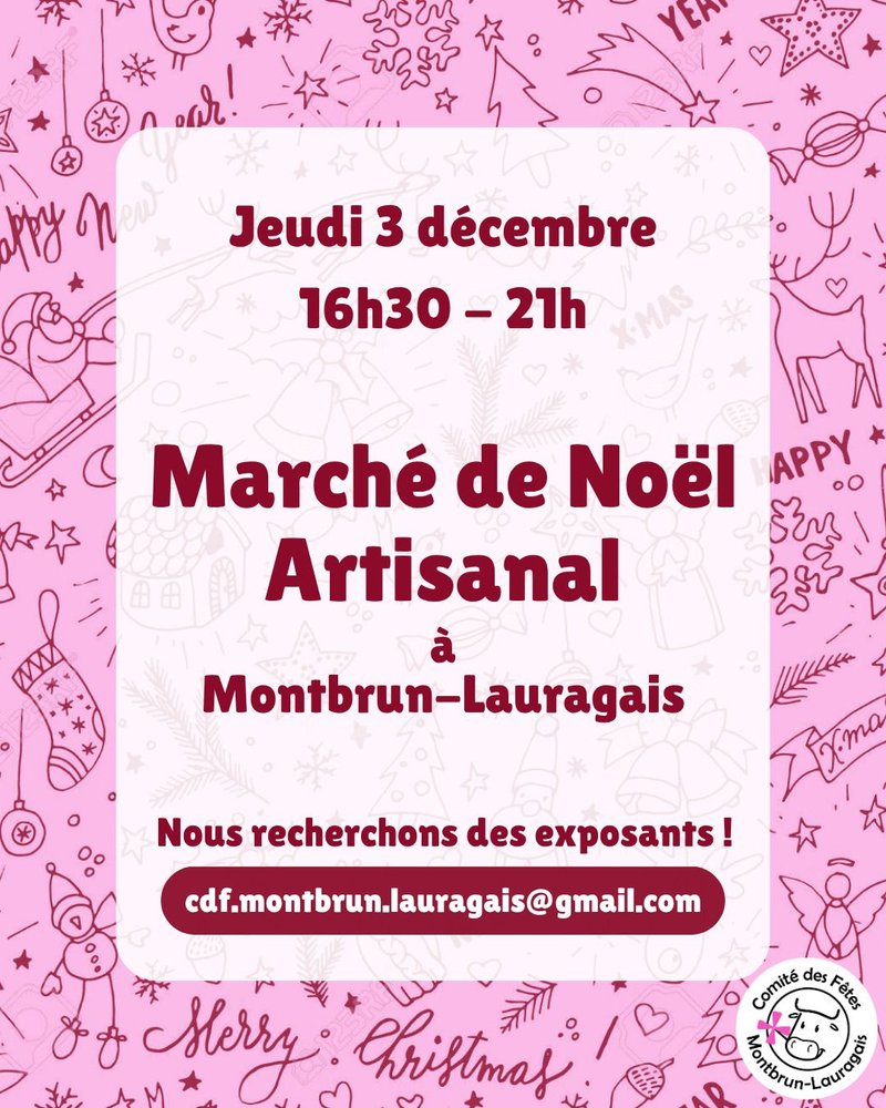 Marché de Noël de Montbrun-Lauragais