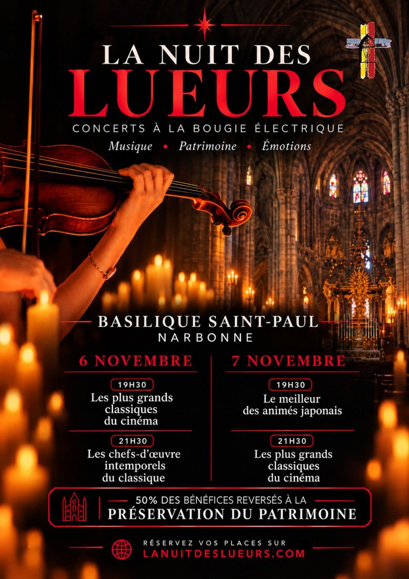 La nuit des lueurs à la Basilique Saint Paul - Serge.