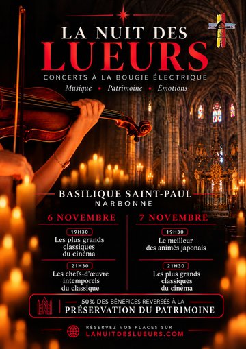 La nuit des lueurs à la Basilique Saint Paul - Serge.