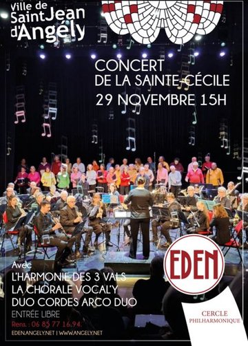 [Reprogrammé] CONCERT DE LA SAINTE-CECILE