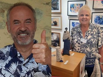 Exposition - Jean-Jacques Podetti, peintre, et Josyane Schneider, sculptrice