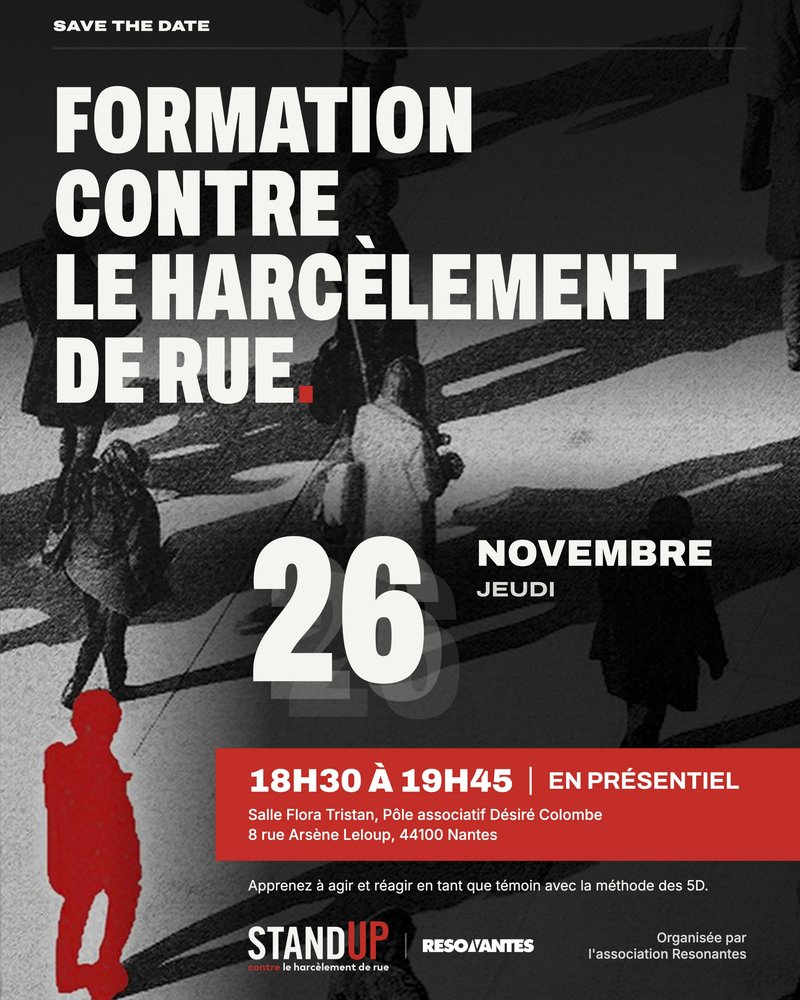 Formation contre le harcèlement de rue