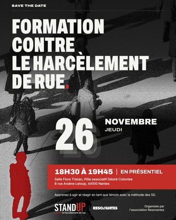 Formation contre le harcèlement de rue