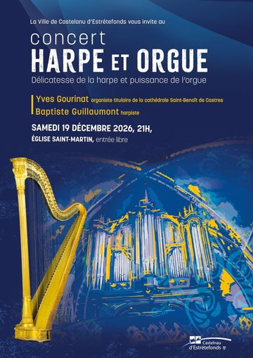 Concert harpe et orgue